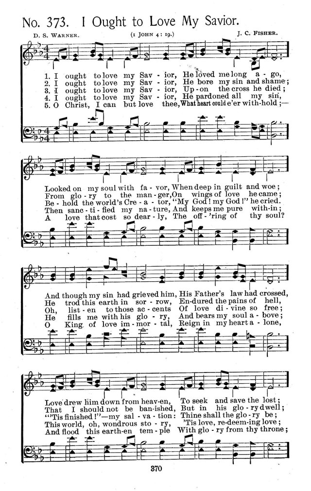 Select Hymns: for Christian worship and general gospel service page 370