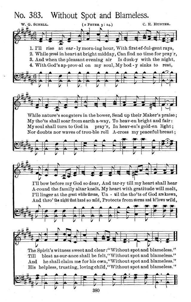 Select Hymns: for Christian worship and general gospel service page 380
