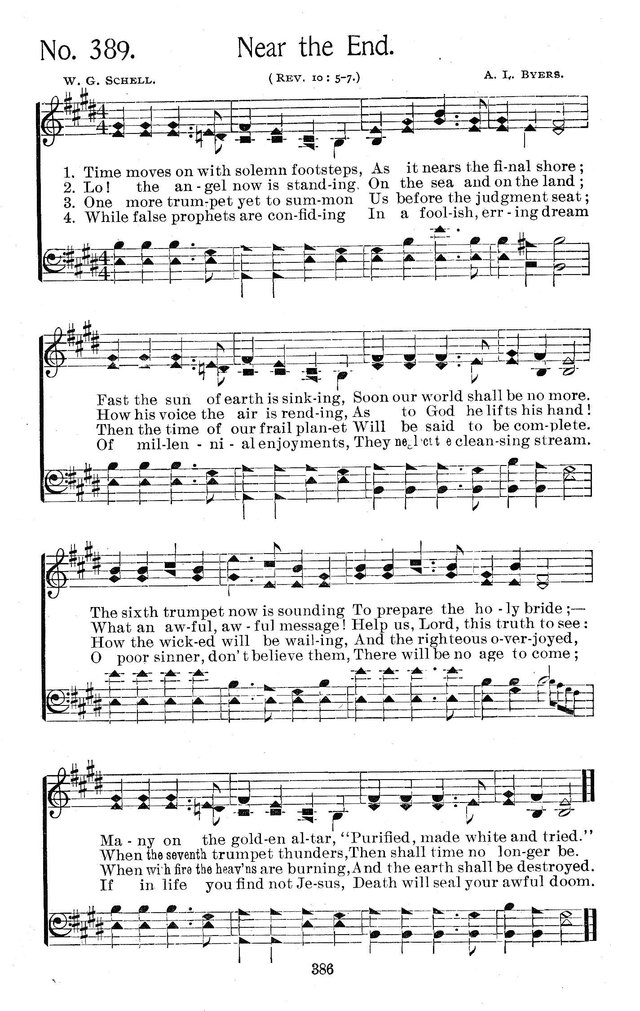 Select Hymns: for Christian worship and general gospel service page 386