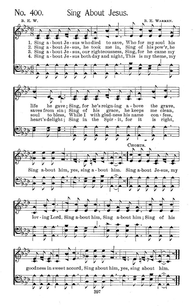 Select Hymns: for Christian worship and general gospel service page 397