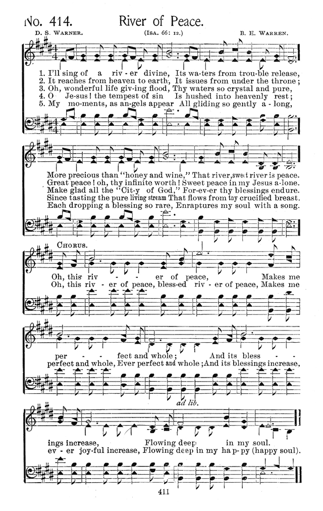 Select Hymns: for Christian worship and general gospel service page 411