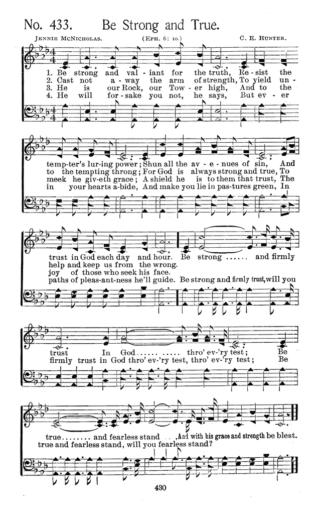 Select Hymns: for Christian worship and general gospel service page 430