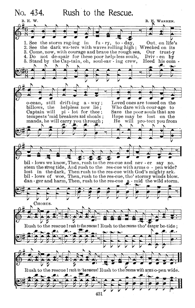 Select Hymns: for Christian worship and general gospel service page 431