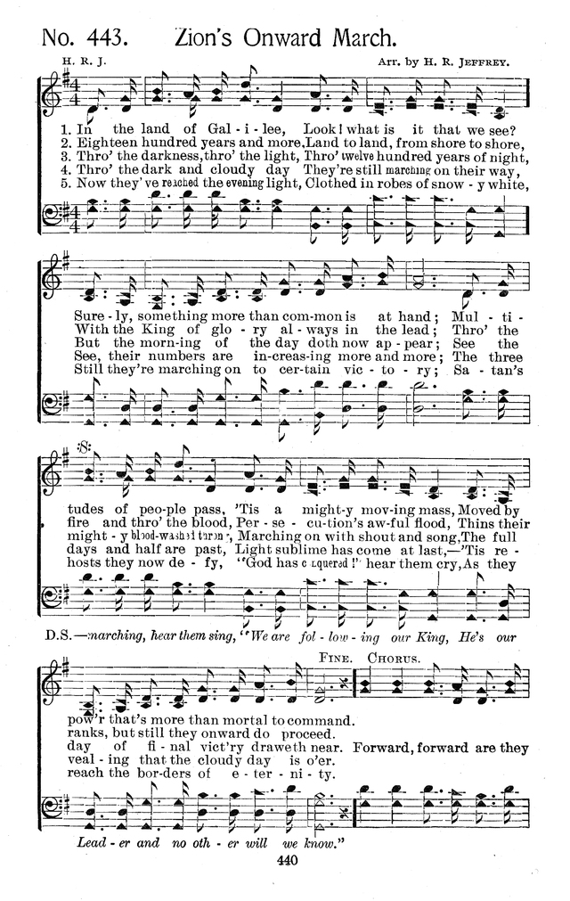 Select Hymns: for Christian worship and general gospel service page 440