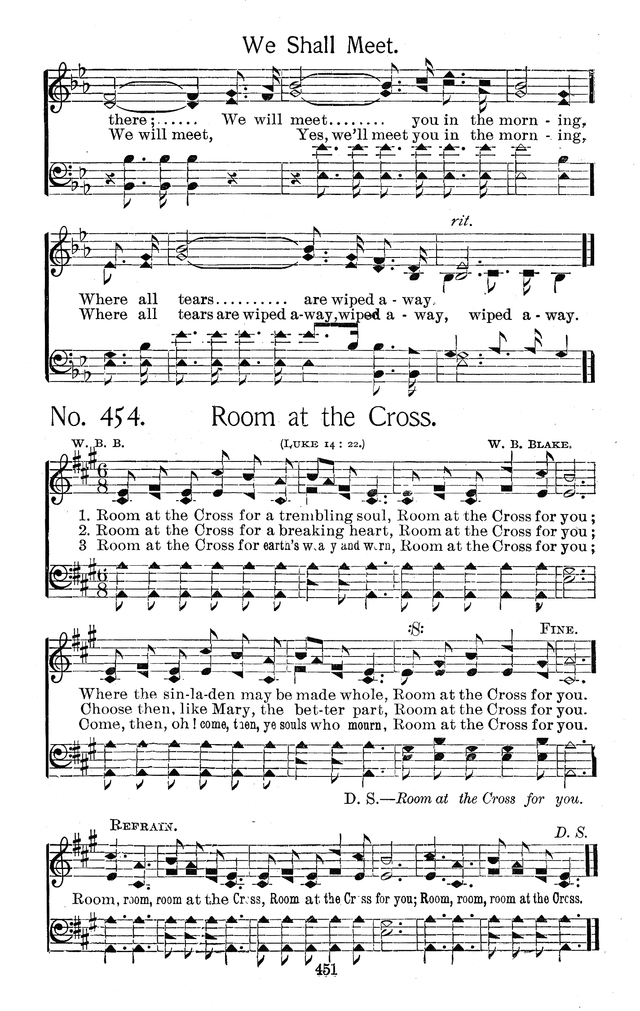 Select Hymns: for Christian worship and general gospel service page 451