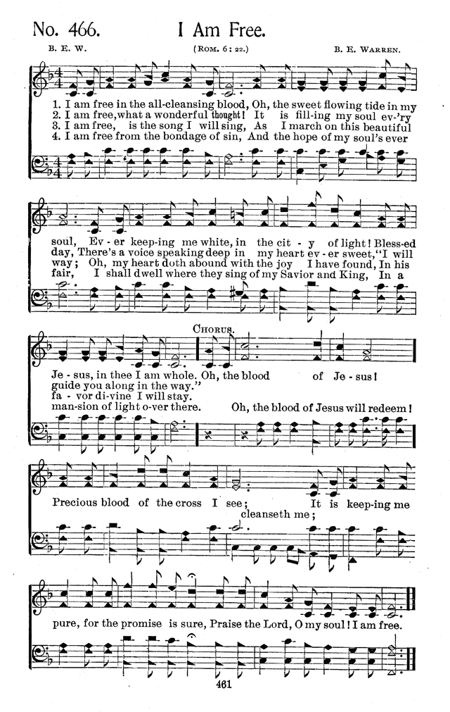 Select Hymns: for Christian worship and general gospel service page 461