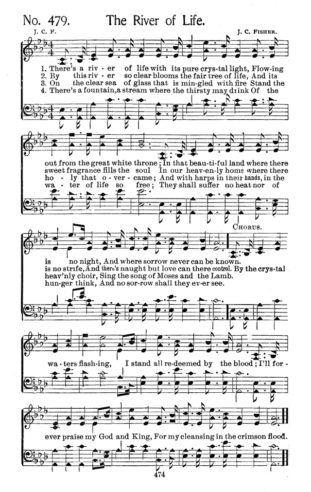 Select Hymns: for Christian worship and general gospel service page 474