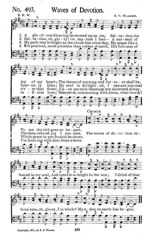 Select Hymns: for Christian worship and general gospel service page 488