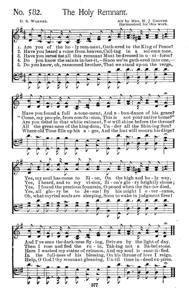 Select Hymns: for Christian worship and general gospel service page 577