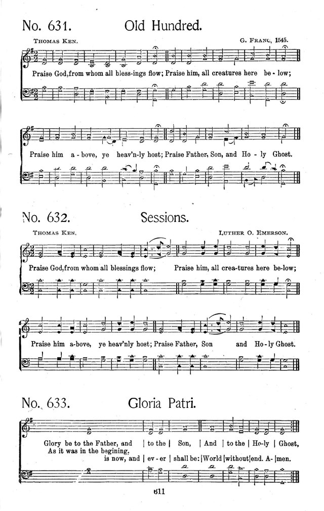 Select Hymns: for Christian worship and general gospel service page 611