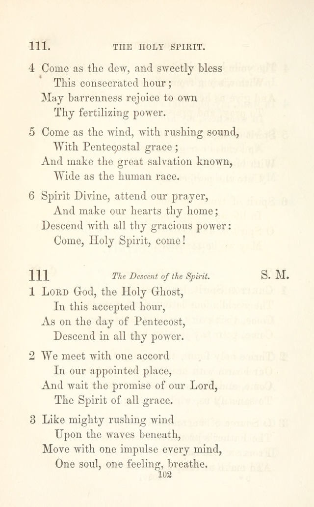 A Selection of Hymns: designed as a supplement to the "psalms and hymns" of the Presbyterian church page 104