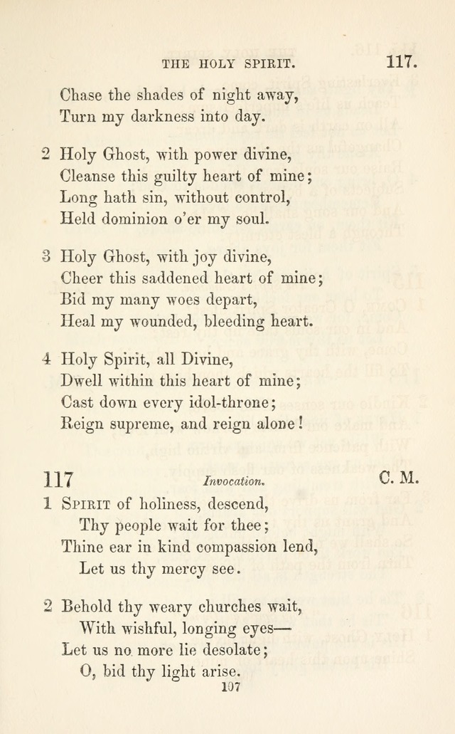 A Selection of Hymns: designed as a supplement to the "psalms and hymns" of the Presbyterian church page 109