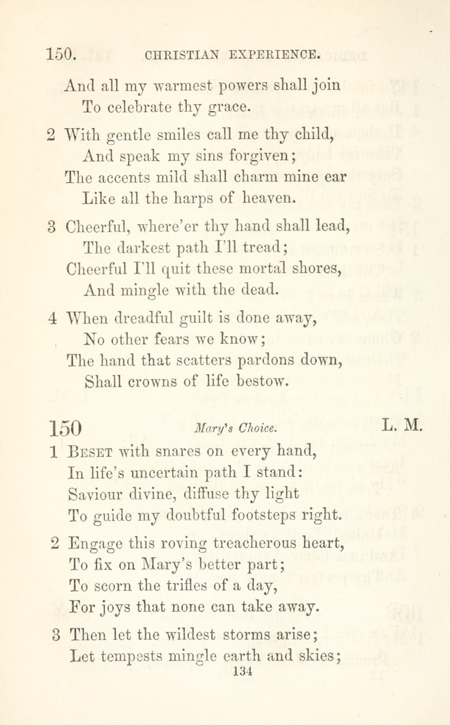 A Selection of Hymns: designed as a supplement to the "psalms and hymns" of the Presbyterian church page 136