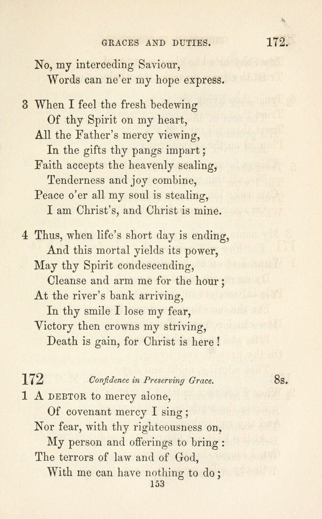 A Selection of Hymns: designed as a supplement to the "psalms and hymns" of the Presbyterian church page 155