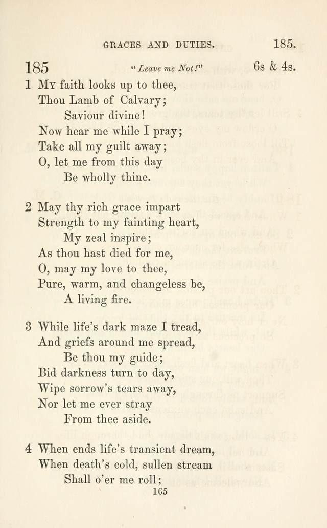 A Selection of Hymns: designed as a supplement to the "psalms and hymns" of the Presbyterian church page 167