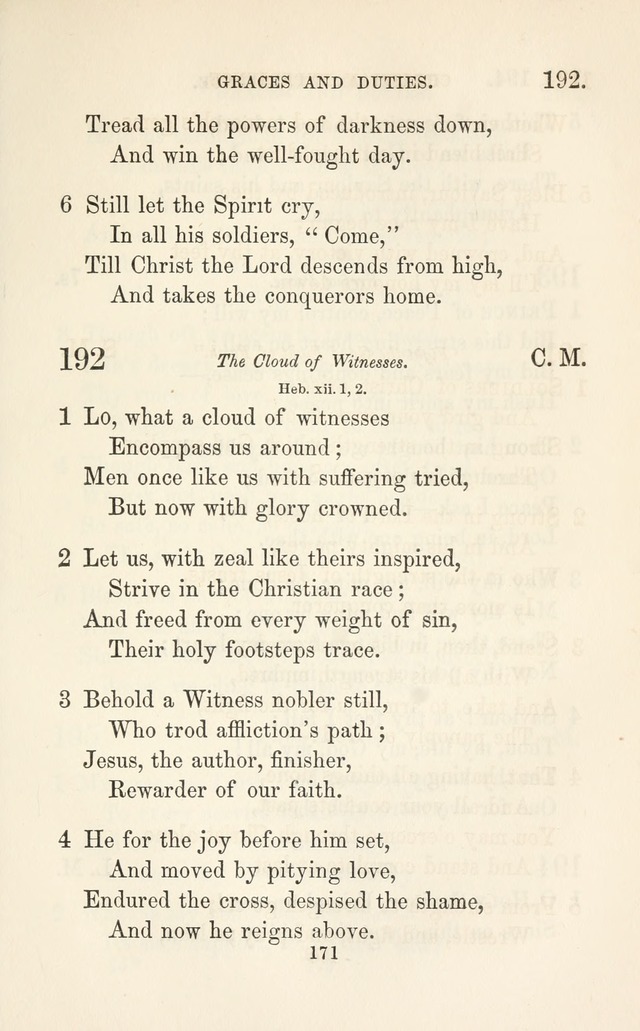 A Selection of Hymns: designed as a supplement to the "psalms and hymns" of the Presbyterian church page 173