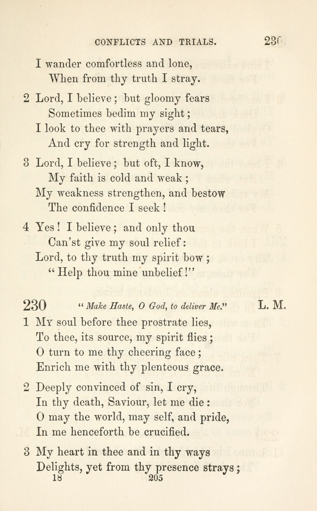 A Selection of Hymns: designed as a supplement to the "psalms and hymns" of the Presbyterian church page 207