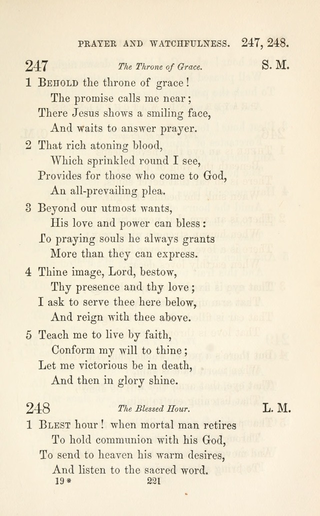 A Selection of Hymns: designed as a supplement to the "psalms and hymns" of the Presbyterian church page 223