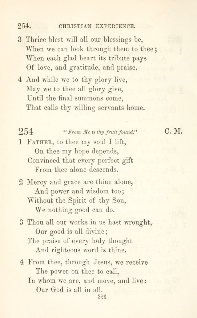 A Selection of Hymns: designed as a supplement to the "psalms and hymns" of the Presbyterian church page 228