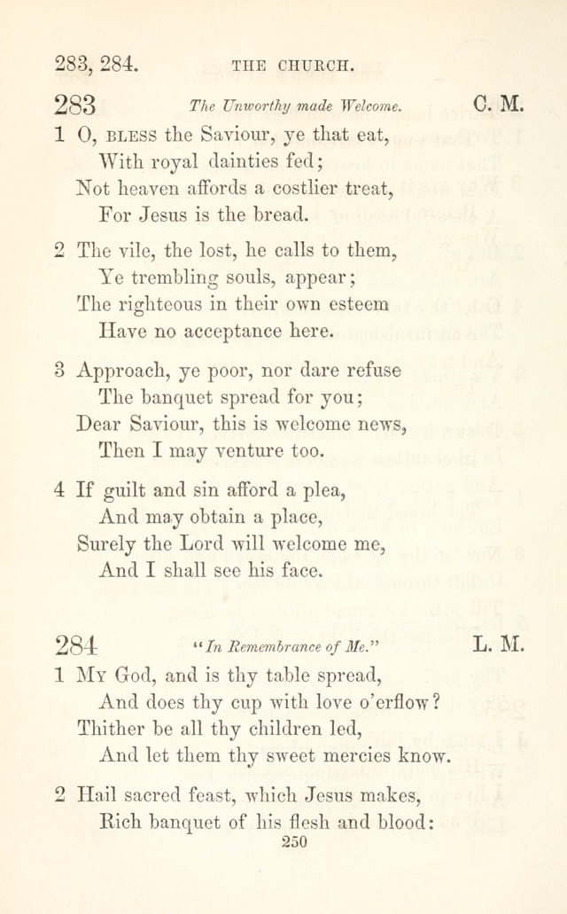 A Selection of Hymns: designed as a supplement to the "psalms and hymns" of the Presbyterian church page 252