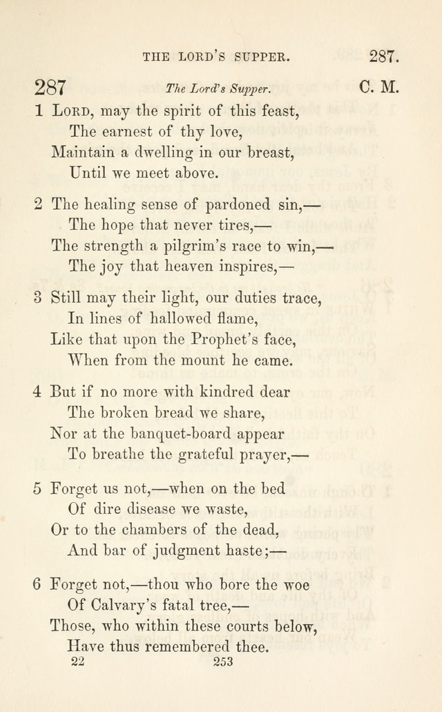 A Selection of Hymns: designed as a supplement to the "psalms and hymns" of the Presbyterian church page 255
