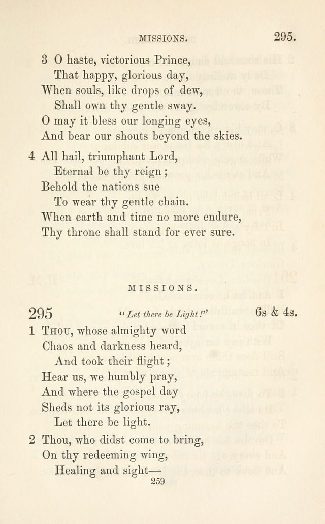 A Selection of Hymns: designed as a supplement to the "psalms and hymns" of the Presbyterian church page 261