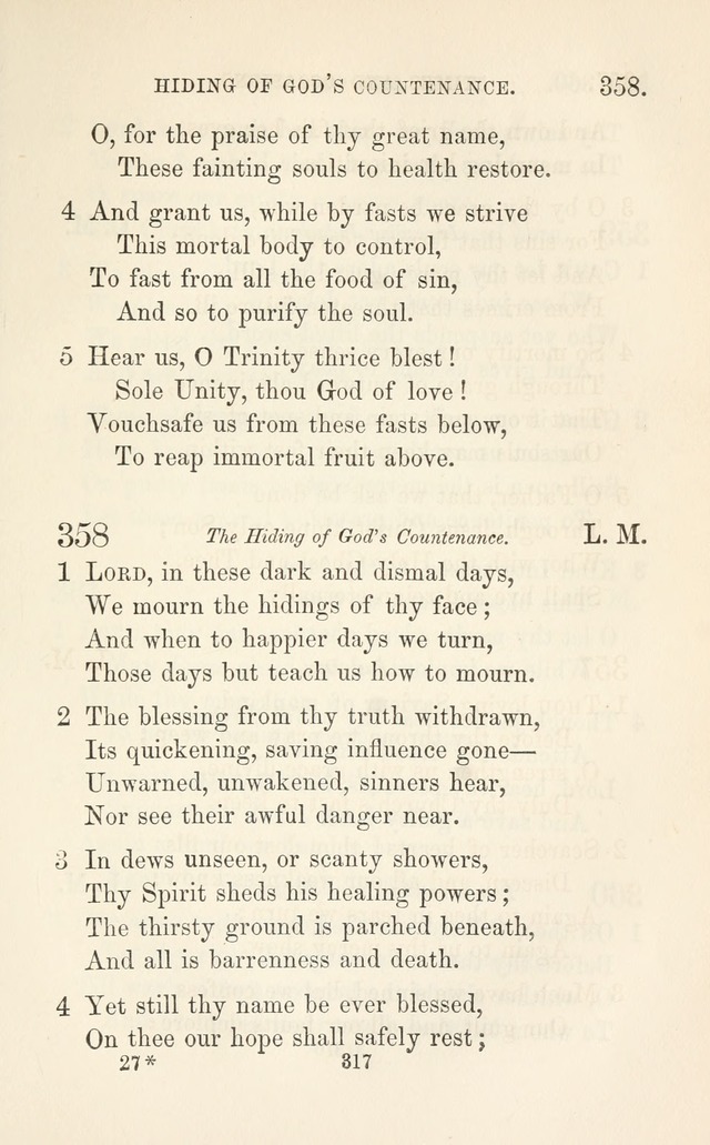 A Selection of Hymns: designed as a supplement to the "psalms and hymns" of the Presbyterian church page 319