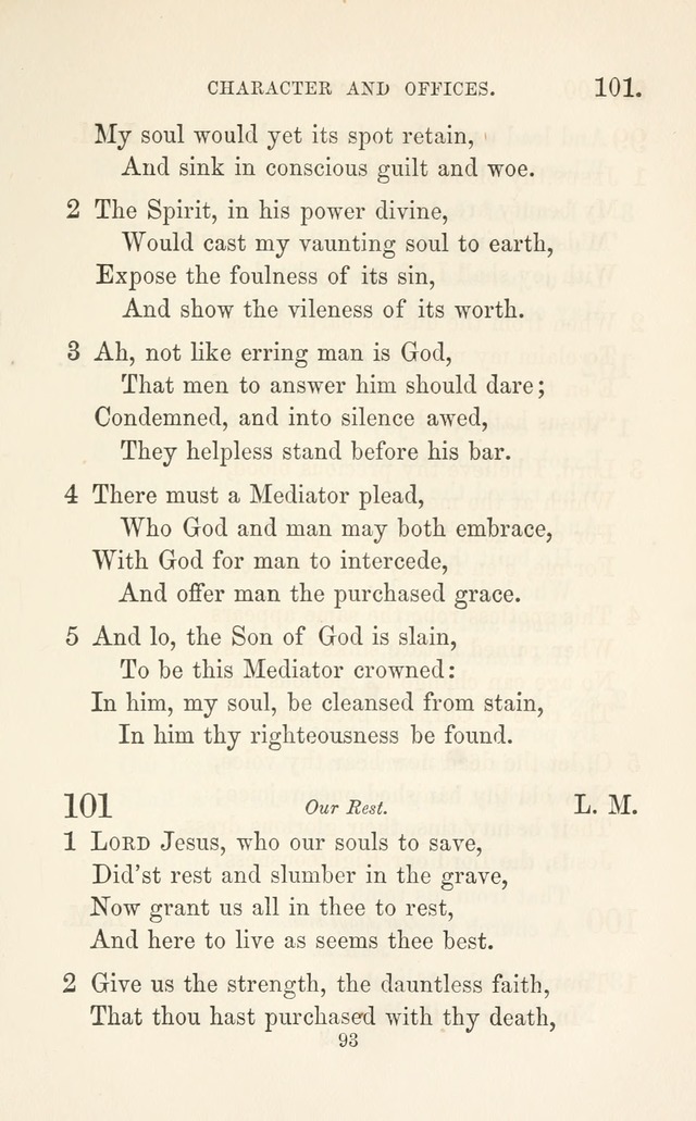 A Selection of Hymns: designed as a supplement to the "psalms and hymns" of the Presbyterian church page 95