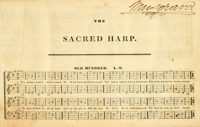 The Sacred Harp or Eclectic Harmony: a collection of church music, consisting of a great variety of psalm and hymn tunes, anthems, sacred songs and chants...(New ed., Rev. and Corr.) page 21