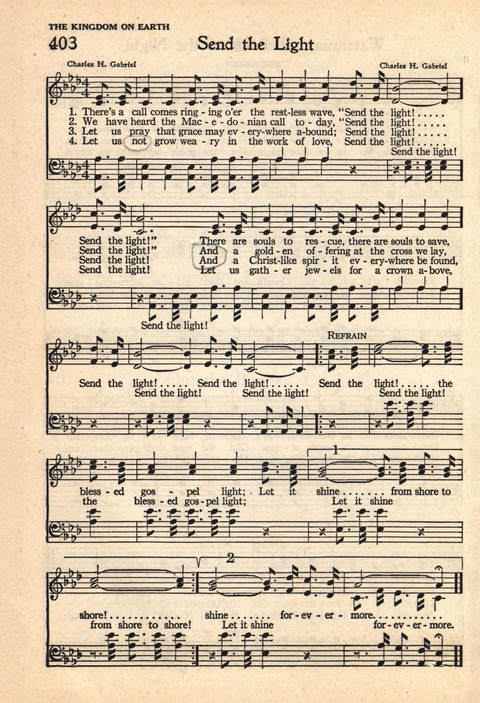 The Service Hymnal: Compiled for general use in all religious services of the Church, School and Home page 333