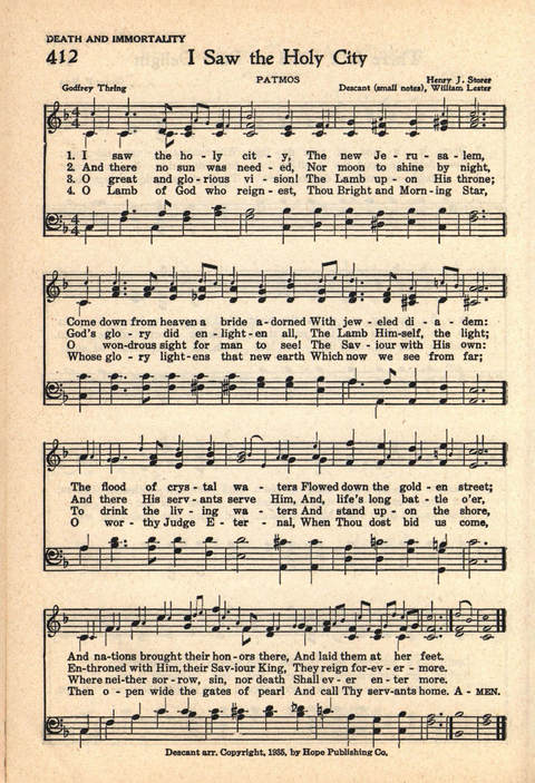 The Service Hymnal: Compiled for general use in all religious services of the Church, School and Home page 341