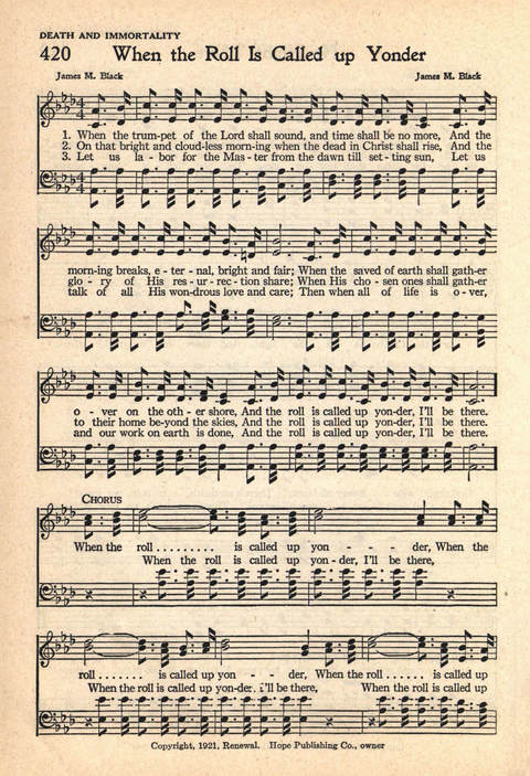 The Service Hymnal: Compiled for general use in all religious services of the Church, School and Home page 349