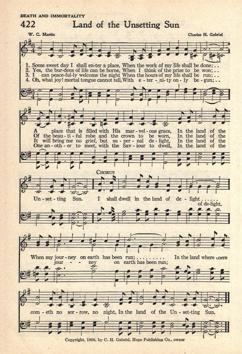 The Service Hymnal: Compiled for general use in all religious services of the Church, School and Home page 351
