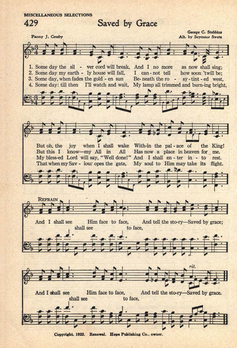 The Service Hymnal: Compiled for general use in all religious services of the Church, School and Home page 357