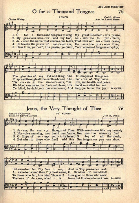 The Service Hymnal: Compiled for general use in all religious services of the Church, School and Home page 66