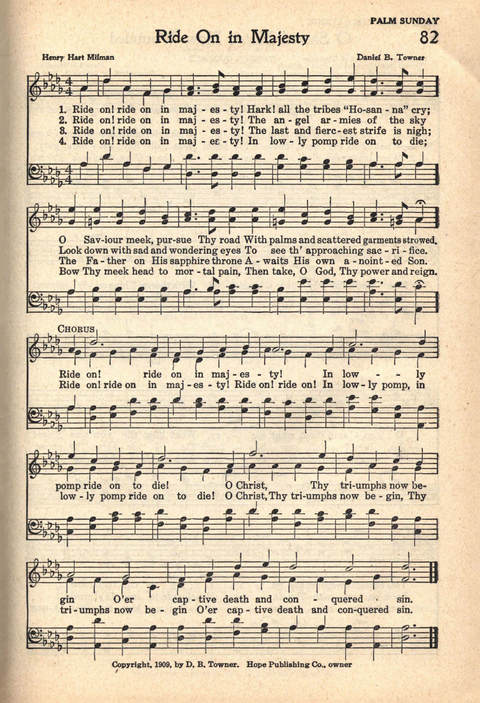 The Service Hymnal: Compiled for general use in all religious services of the Church, School and Home page 72