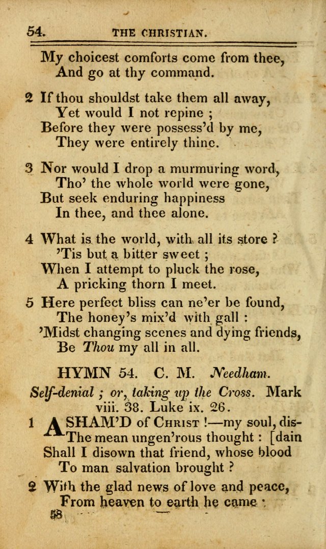 A Selection of Hymns: including a few originals, designed to aid the friends of  Zion in their private and social worship page 58