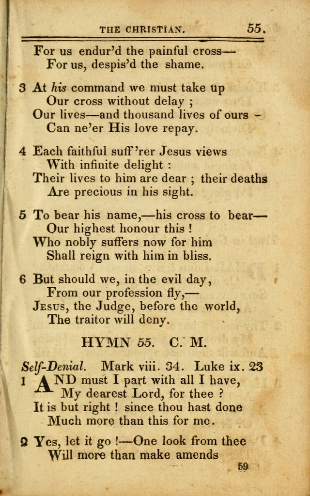 A Selection of Hymns: including a few originals, designed to aid the friends of  Zion in their private and social worship page 59