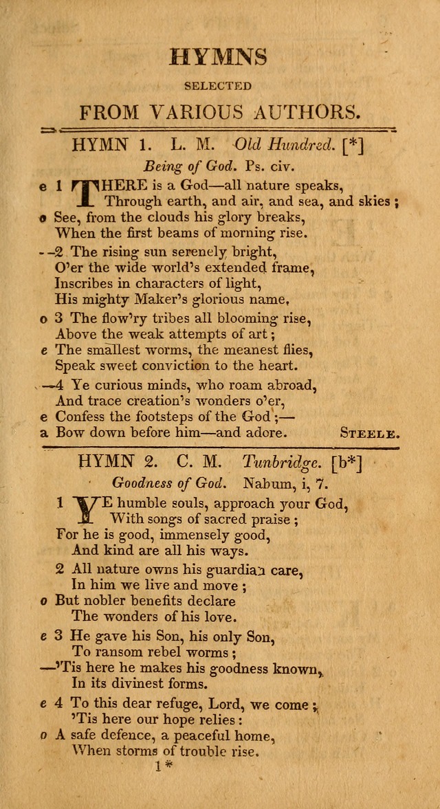 Select Hymns from Other Authors, Selected Harmony Together with Directions for Musical Expression. 2nd ed. page 5