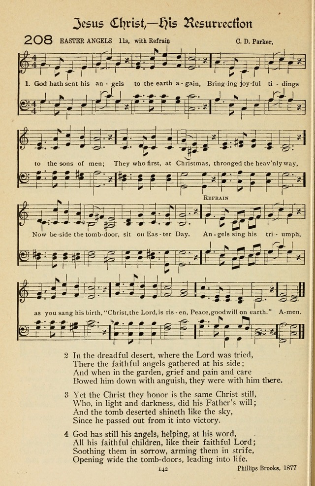 The Sanctuary Hymnal, published by Order of the General Conference of the United Brethren in Christ page 143