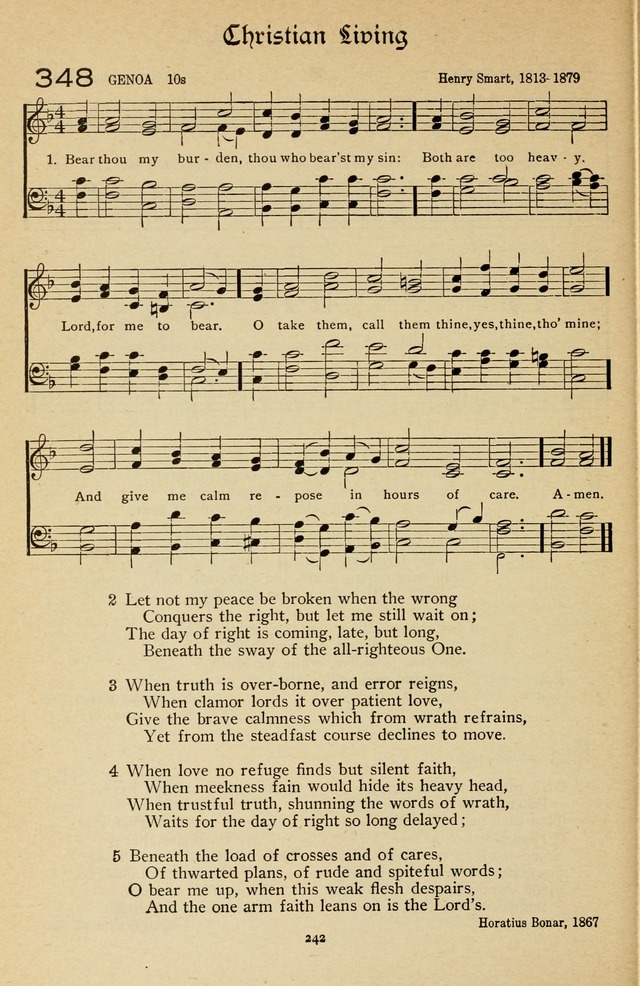 The Sanctuary Hymnal, published by Order of the General Conference of the United Brethren in Christ page 243