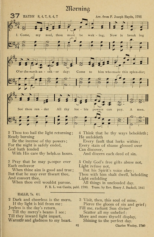 The Sanctuary Hymnal, published by Order of the General Conference of the United Brethren in Christ page 26