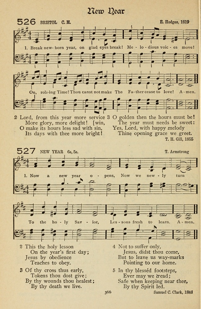 The Sanctuary Hymnal, published by Order of the General Conference of the United Brethren in Christ page 367