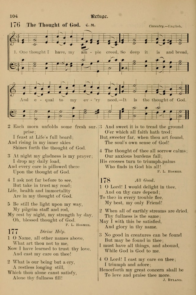 Song-Hymnal of Praise and Joy: a selection of spiritual songs, old and new page 105