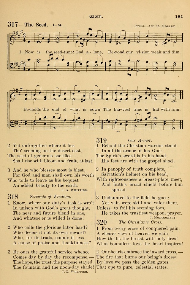 Song-Hymnal of Praise and Joy: a selection of spiritual songs, old and new page 180