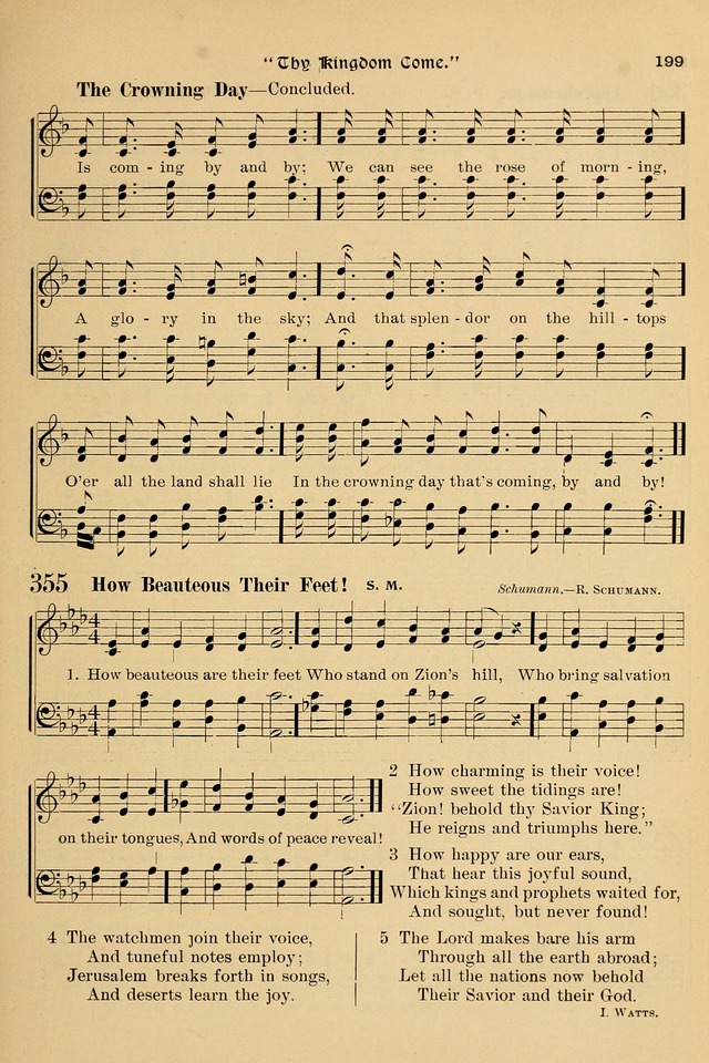 Song-Hymnal of Praise and Joy: a selection of spiritual songs, old and new page 198