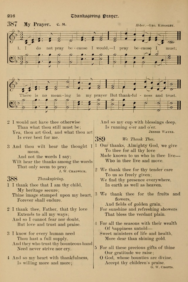 Song-Hymnal of Praise and Joy: a selection of spiritual songs, old and new page 215