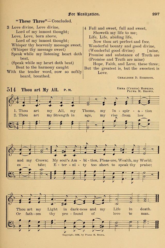 Song-Hymnal of Praise and Joy: a selection of spiritual songs, old and new page 296