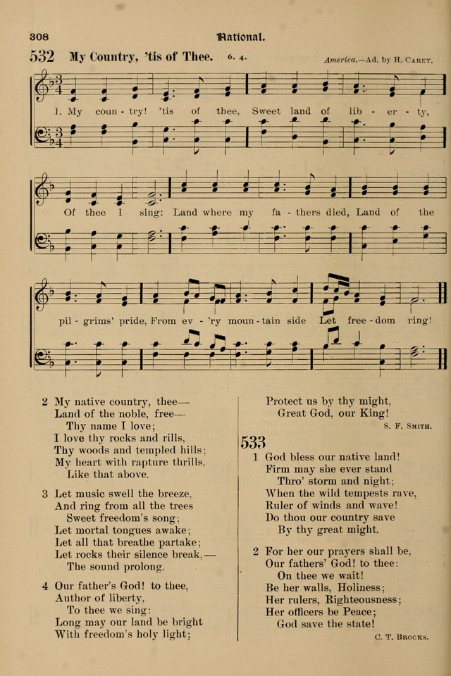 Song-Hymnal of Praise and Joy: a selection of spiritual songs, old and new page 307