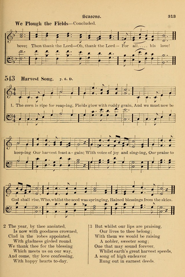 Song-Hymnal of Praise and Joy: a selection of spiritual songs, old and new page 312